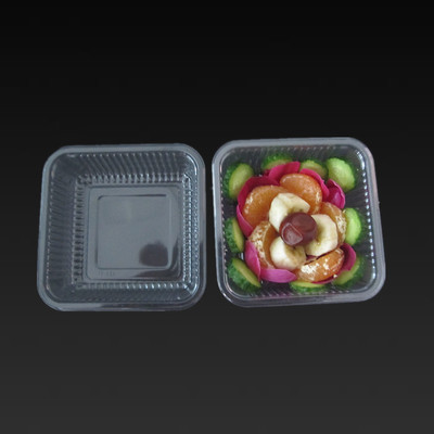 【【廠價定做】水果沙拉盒 小菜盒】價格,廠家,圖片,保鮮盒、飯盒,河北齊騰塑料制品-
